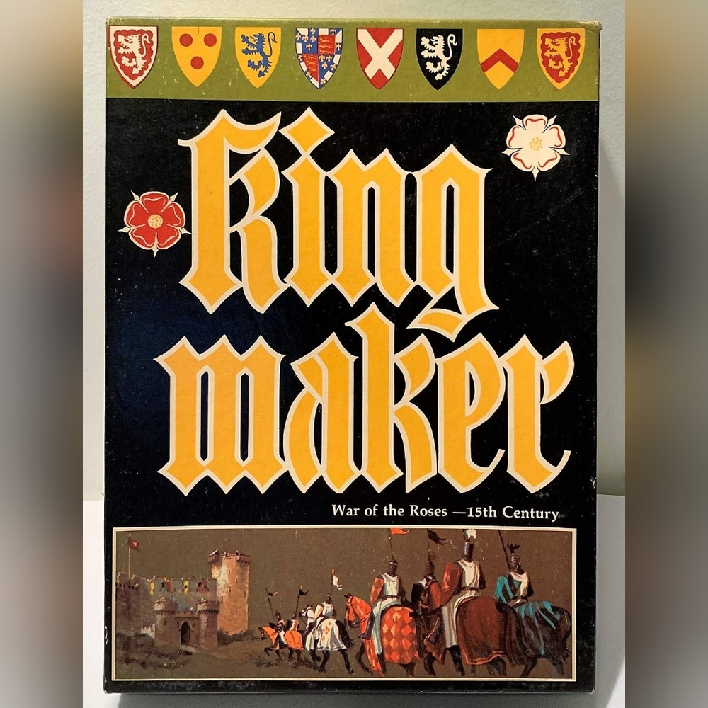 Kingmaker Bookshelf Board Game Avolon Hill